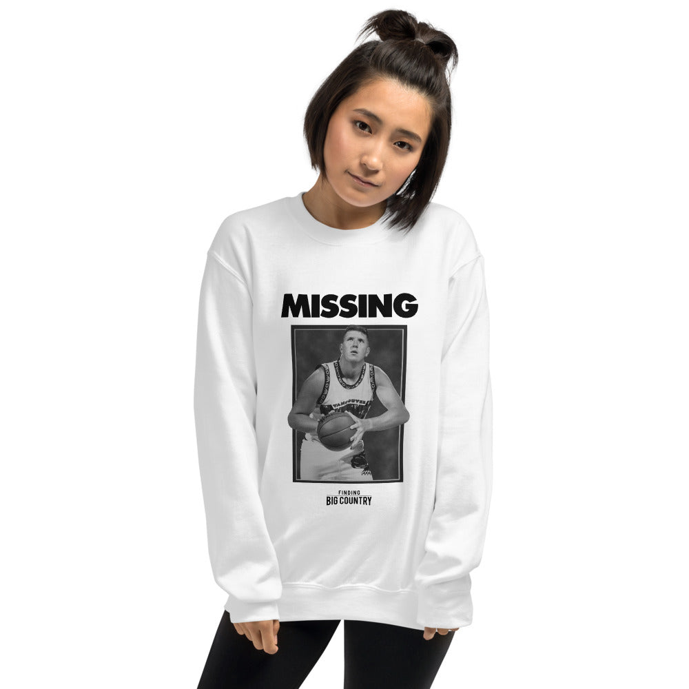 Missing Unisex Sweatshirt - The Merch Club