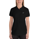 TCC - Embroidered Women's Polo Shirt with Text Logo