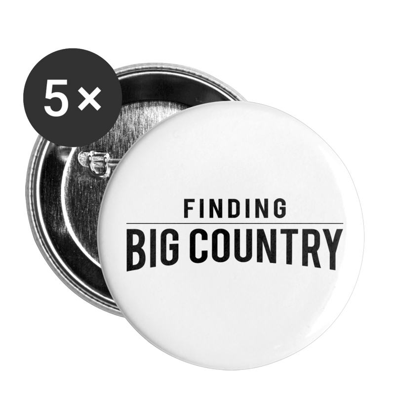 Buttons large 2.2'' (5-pack) - The Merch Club