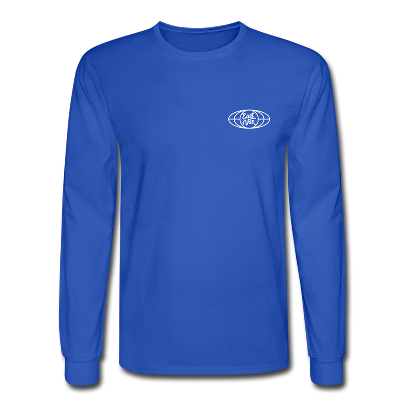 East Van by Newton Creative Men's Long Sleeve T-Shirt - royal blue