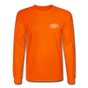 East Van by Newton Creative Men's Long Sleeve T-Shirt - orange