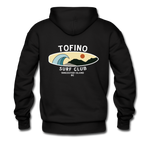 Tofino Surf Club by Newton Creative Men's Hoodie - black