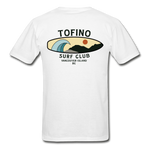 Tofino Surf Club by Newton Creative Gildan Ultra Cotton Adult T-Shirt - white
