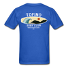 Tofino Surf Club by Newton Creative Ultra Cotton Adult T-Shirt - royal blue