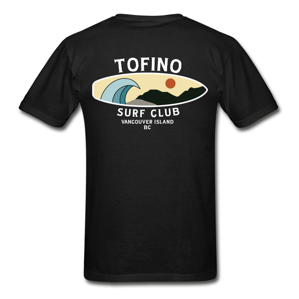 Tofino Surf Club by Newton Creative Ultra Cotton Adult T-Shirt - black