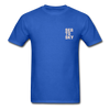 Sea to Sky by Newton Creative Ultra Cotton Adult T-Shirt - royal blue