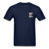 Sea to Sky by Newton Creative Ultra Cotton Adult T-Shirt - navy