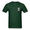 Sea to Sky by Newton Creative Ultra Cotton Adult T-Shirt - forest green