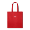 Dropping Dimes Tote Bag - red
