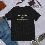 Vaccinated from A to Z Short-Sleeve Unisex T-Shirt