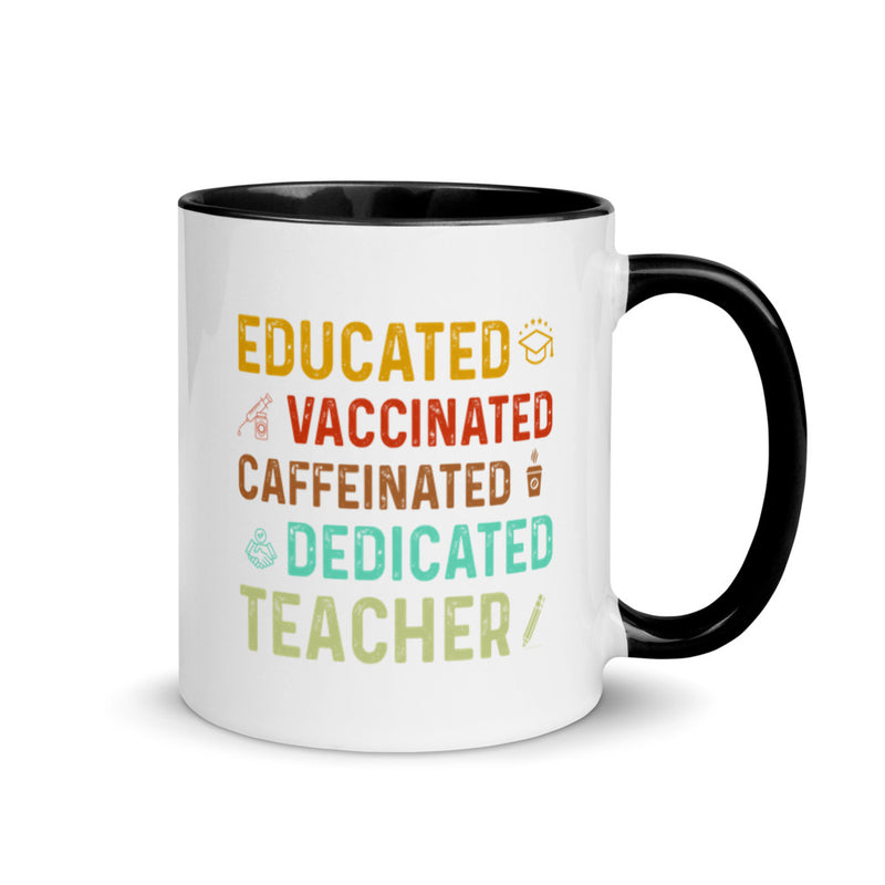 Vaccinated Teacher Mug
