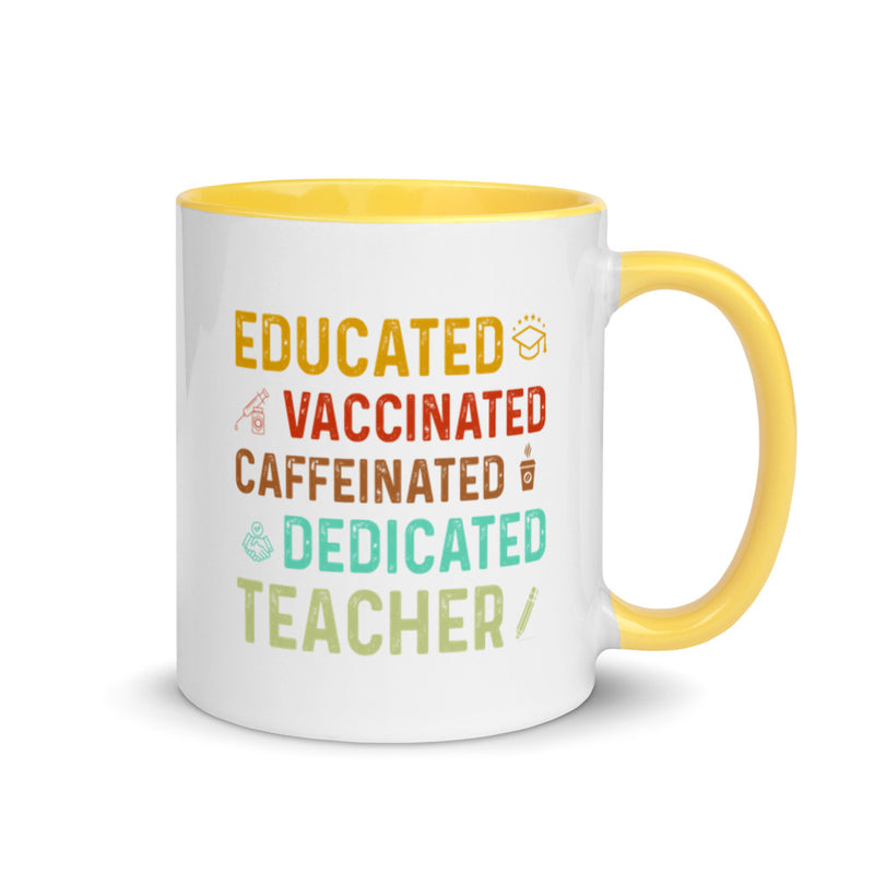 Vaccinated Teacher Mug