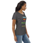 Team mix and match - Women's fitted eco tee